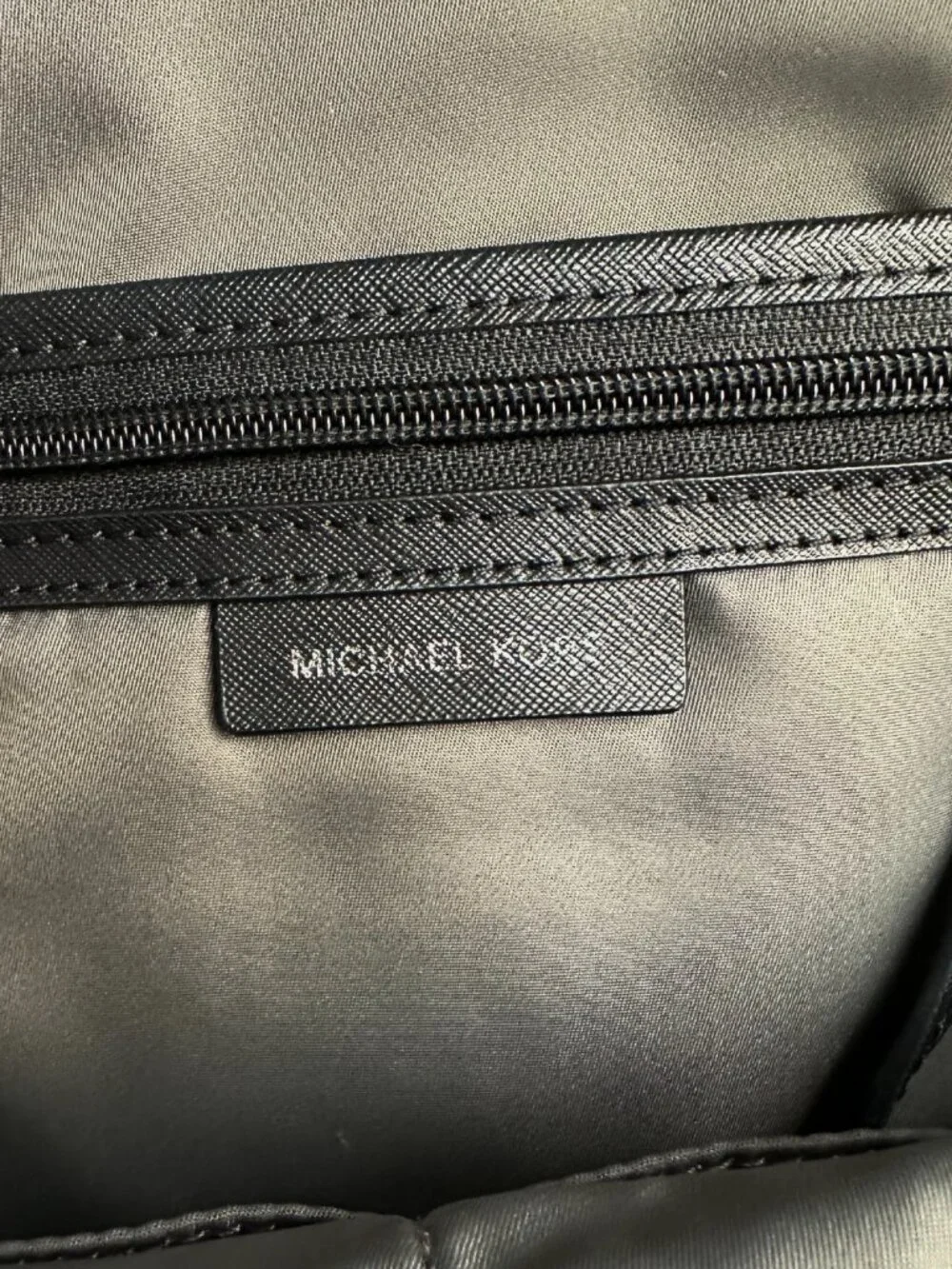 Michael Kors Kelsey Backpack Graphite | Travel Laptop Bag w/ Trolley Sleeve